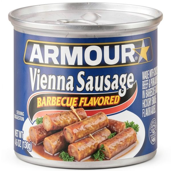 Armour Star Barbecue Vienna Sausage Canned Meat Ready to Eat-0