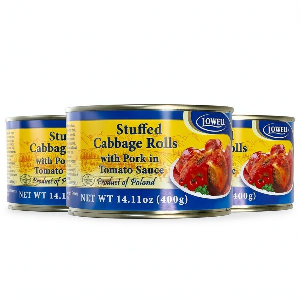 Stuffed Cabbage Rolls Lowell Foods Canned Pork-0