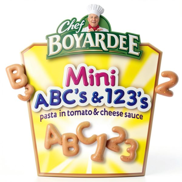 Chef Boyardee ABCs 123s Meatballs Canned Pasta Family Meal-3