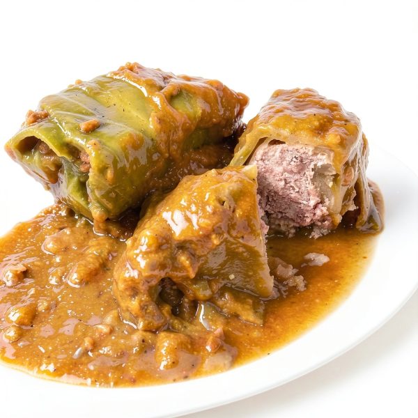 Stuffed Cabbage Rolls Lowell Foods Canned Pork-8