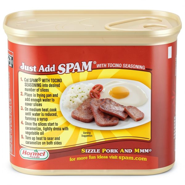 SPAM Tocino Seasoning Canned Meat 12 Ounce Pack of 12-4