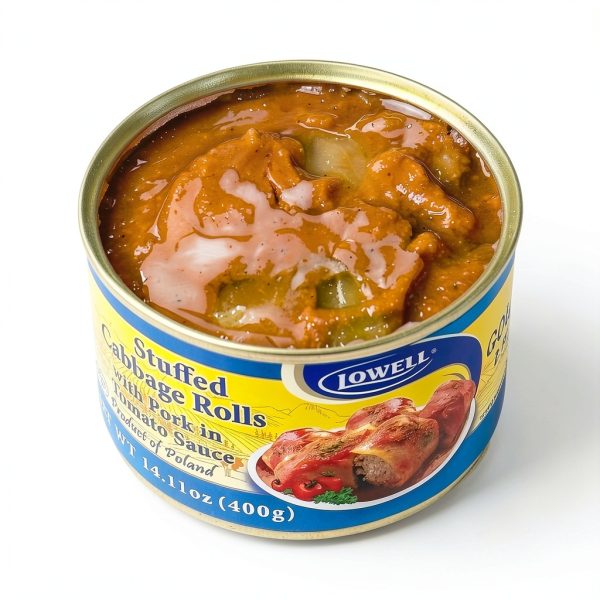 Stuffed Cabbage Rolls Lowell Foods Canned Pork-6