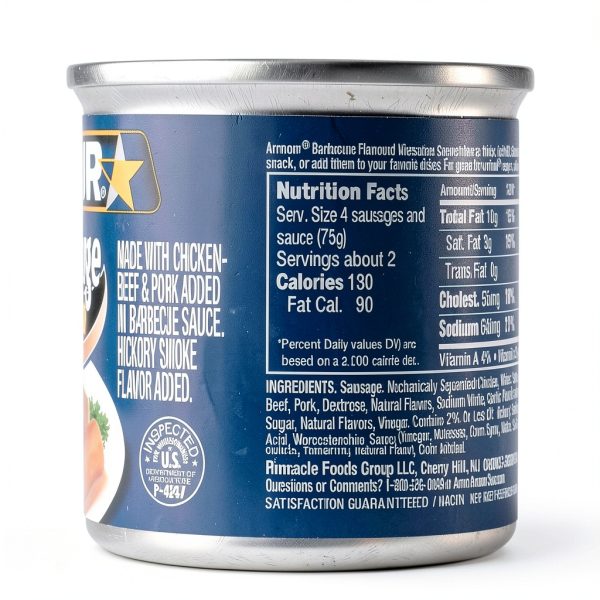 Armour Star Barbecue Vienna Sausage Canned Meat Ready to Eat-3