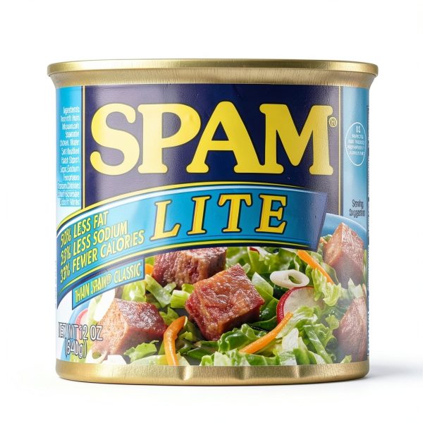 SPAM Lite Canned Meat Low Fat High Protein Grocery-3