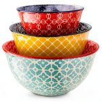 Ceramic Mixing Bowls DOWAN Handmade 3 Piece Set-0