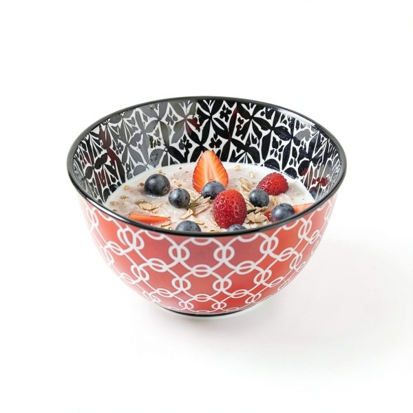 Ceramic Mixing Bowls DOWAN Handmade 3 Piece Set-3
