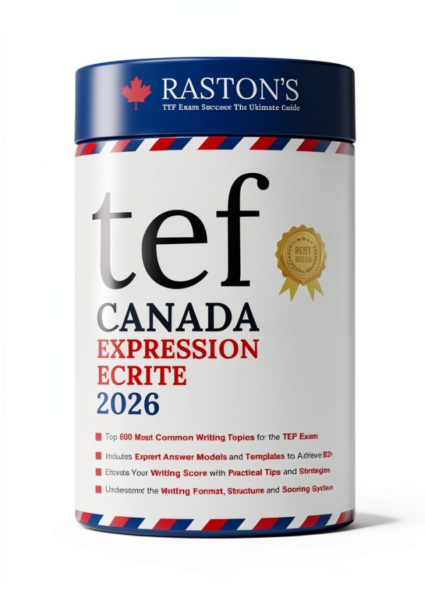TEF Canada B2+ Practice Book French Language Study Guide Book 2 of 5-0