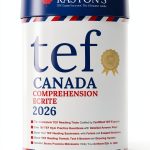 TEF Canada Practice Book Score B2+ Book 5 of 5 French Language Guide-0