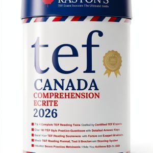 TEF Canada Practice Book Score B2+ Book 5 of 5 French Language Guide-0