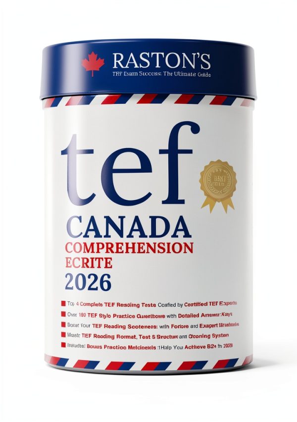 TEF Canada Practice Book Score B2+ Book 5 of 5 French Language Guide-0