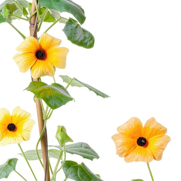 Seed Needs Black-Eyed Susan Vine Seeds - 100 Heirloom Thunbergia alata-3